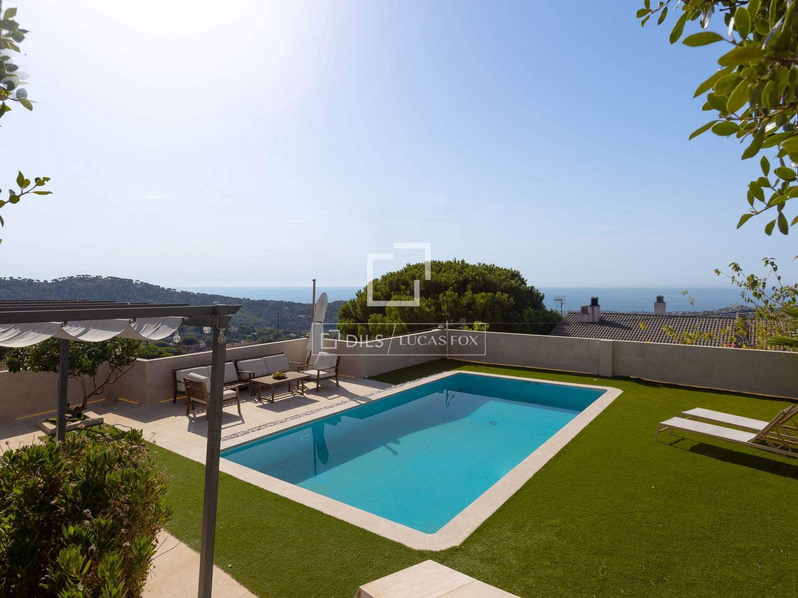 3 Zimmer Villa zu verkaufen in Alella mit Pool Garage - 990.000 € (Ref: 10062625)