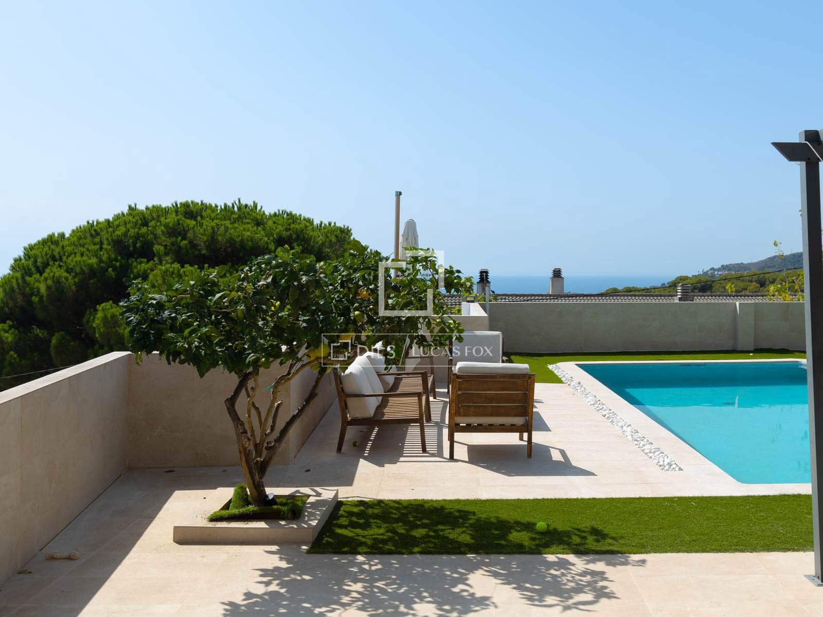 3 Zimmer Villa zu verkaufen in Alella mit Pool Garage - 990.000 € (Ref: 10062625)