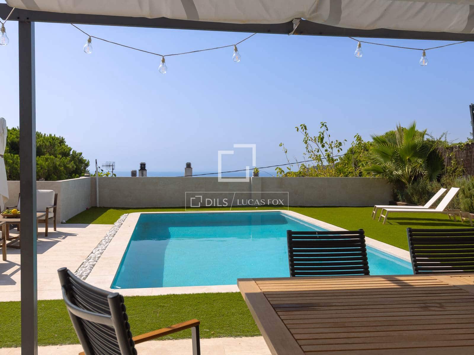3 Zimmer Villa zu verkaufen in Alella mit Pool Garage - 990.000 € (Ref: 10062625)
