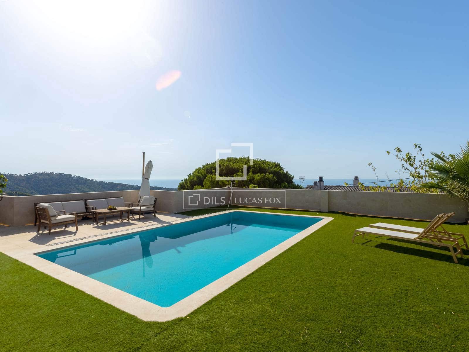 3 Zimmer Villa zu verkaufen in Alella mit Pool Garage - 990.000 € (Ref: 10062625)