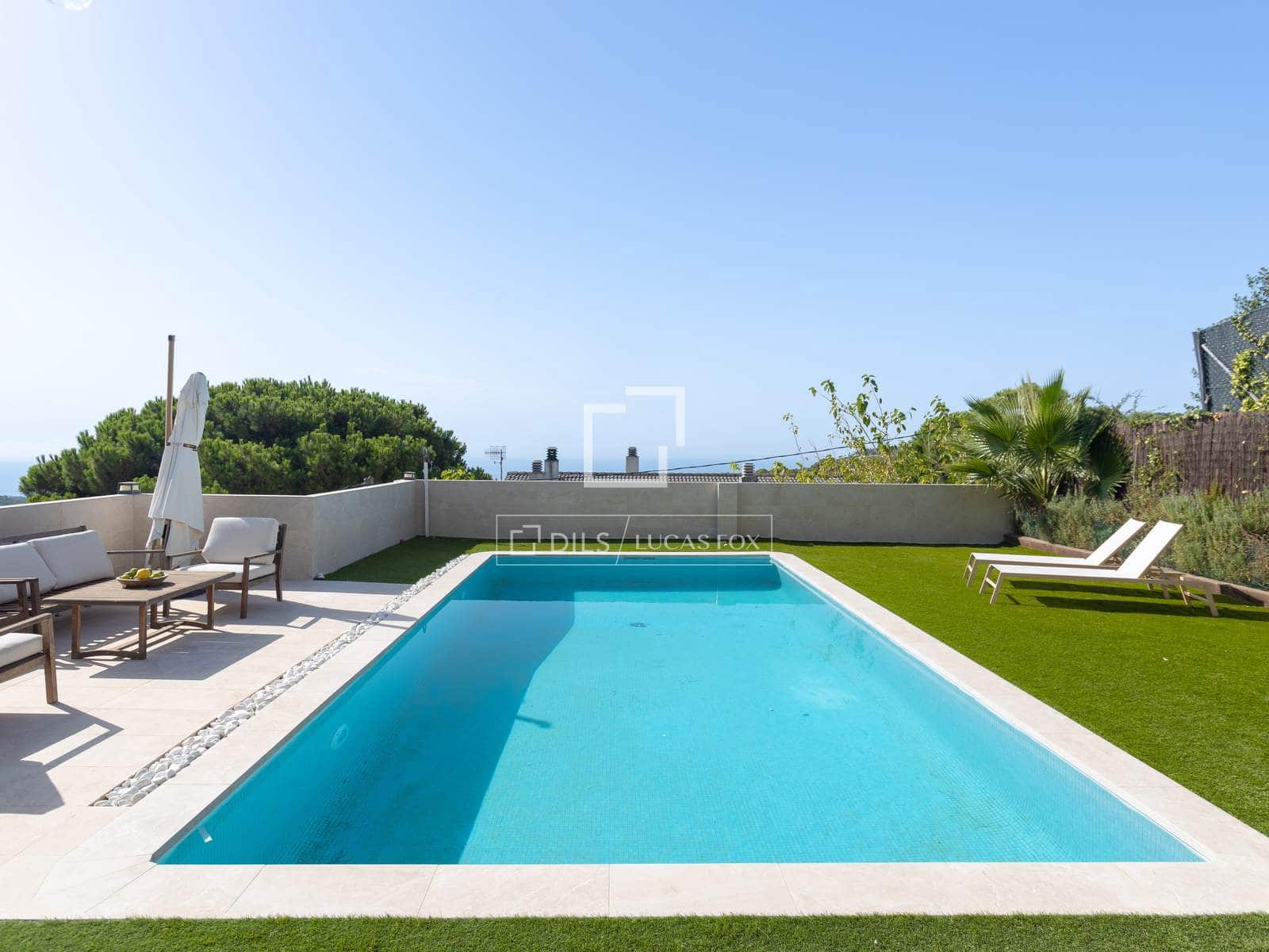 3 Zimmer Villa zu verkaufen in Alella mit Pool Garage - 990.000 € (Ref: 10062625)
