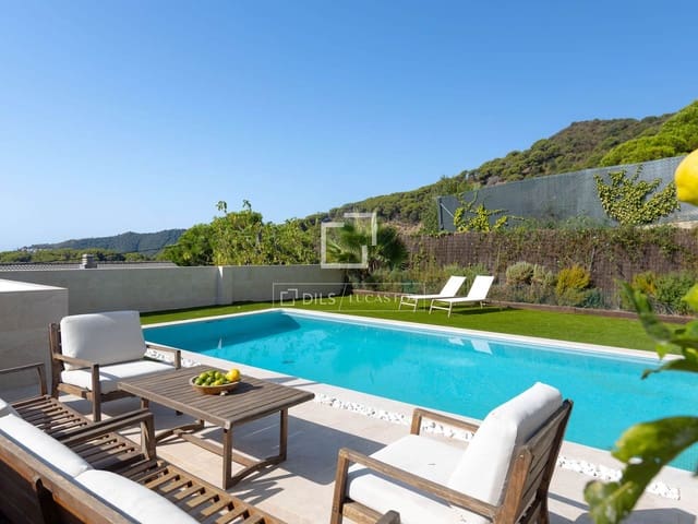 3 Zimmer Villa zu verkaufen in Alella mit Pool Garage - 990.000 € (Ref: 10062625)