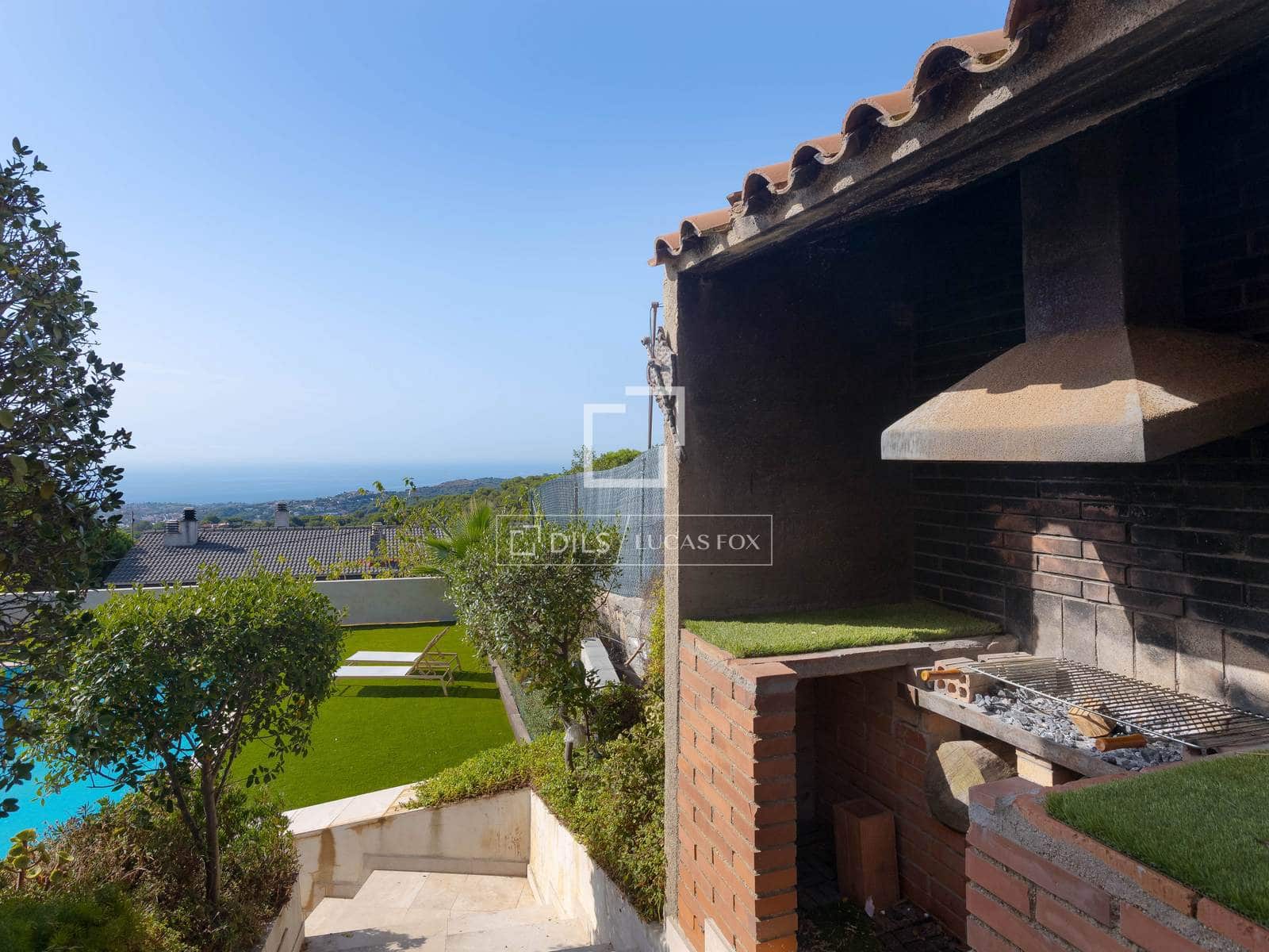 3 Zimmer Villa zu verkaufen in Alella mit Pool Garage - 990.000 € (Ref: 10062625)