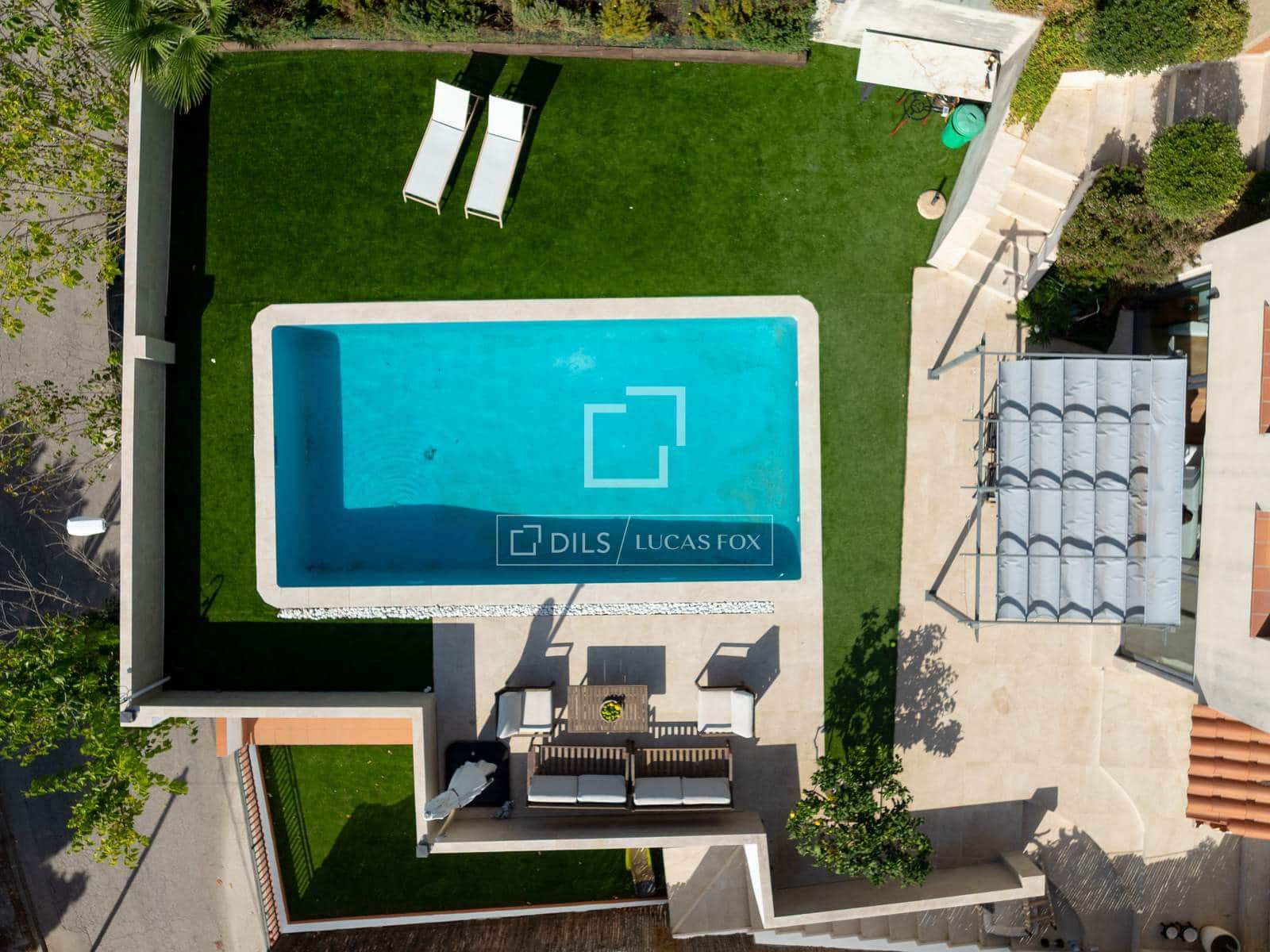 3 Zimmer Villa zu verkaufen in Alella mit Pool Garage - 990.000 € (Ref: 10062625)