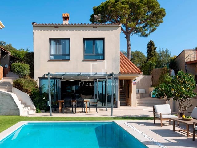 3 Zimmer Villa zu verkaufen in Alella mit Pool Garage - 990.000 € (Ref: 10062625)