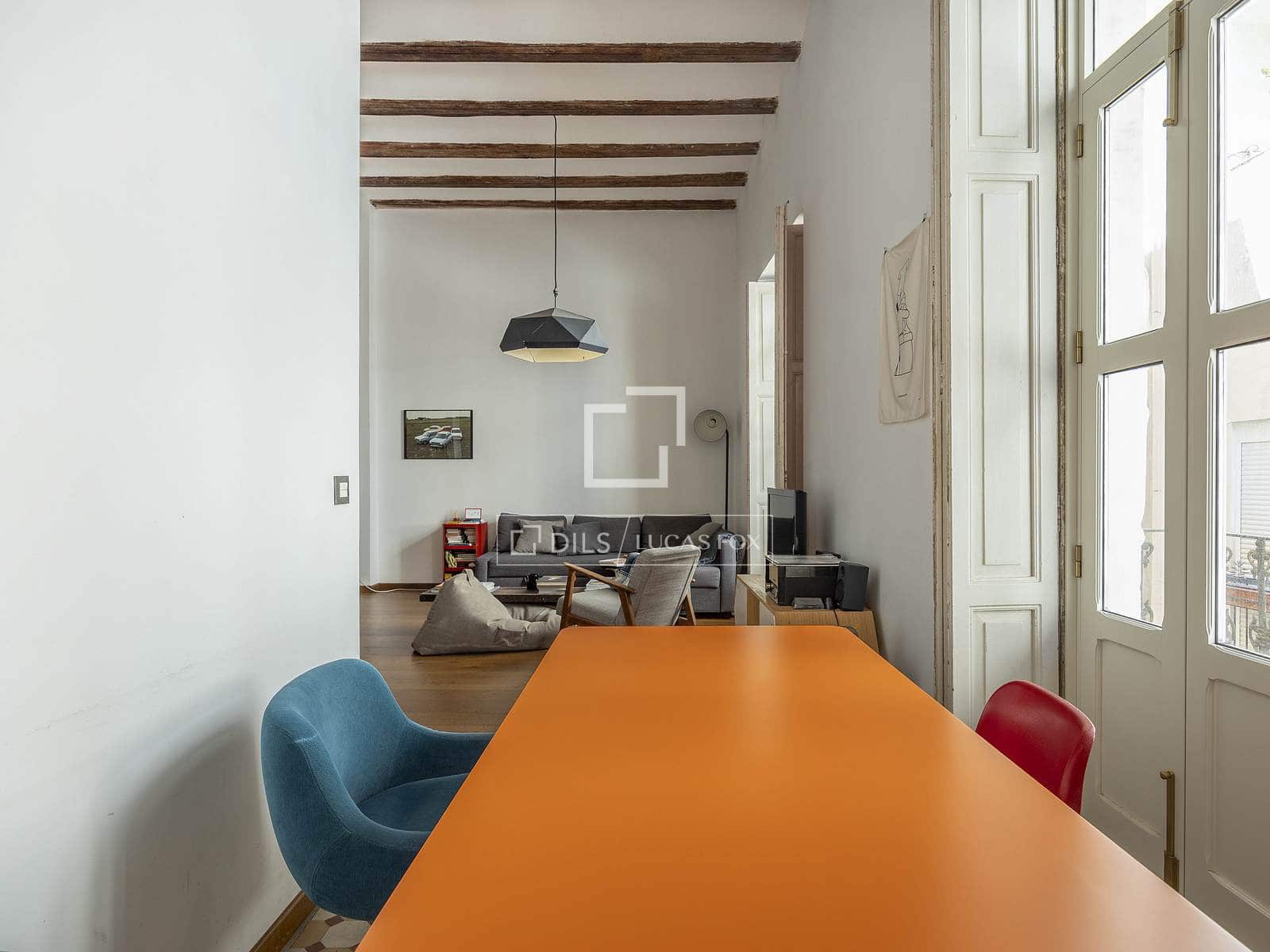 Apartamento de 1 habitación en València ciudad en alquiler - 1.500 € (Ref: 10062739)