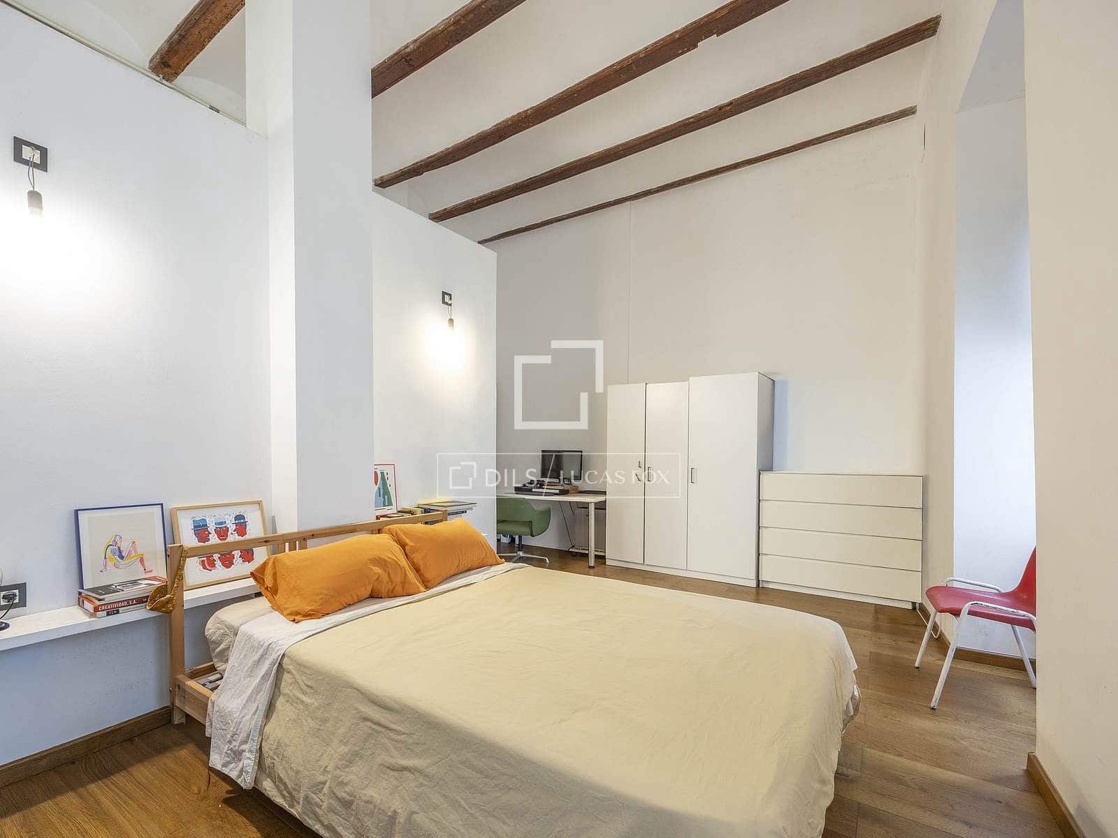 Apartamento de 1 habitación en València ciudad en alquiler - 1.500 € (Ref: 10062739)
