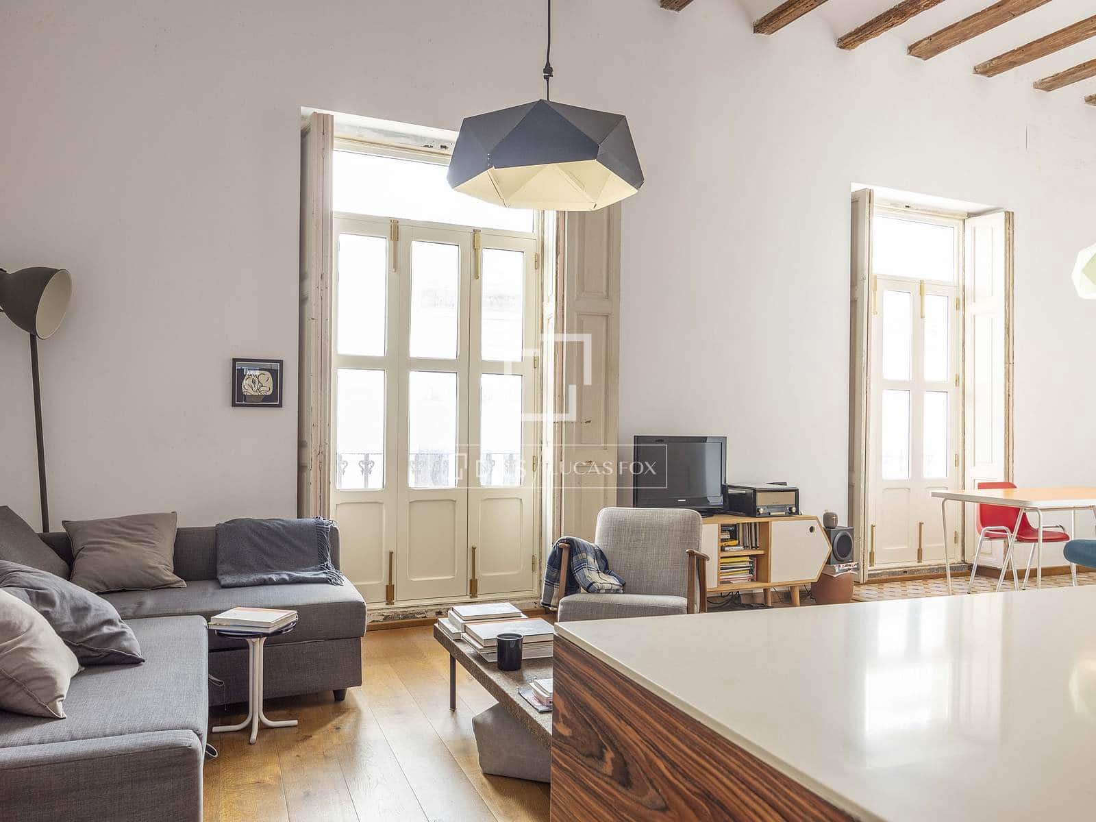 Apartamento de 1 habitación en València ciudad en alquiler - 1.500 € (Ref: 10062739)