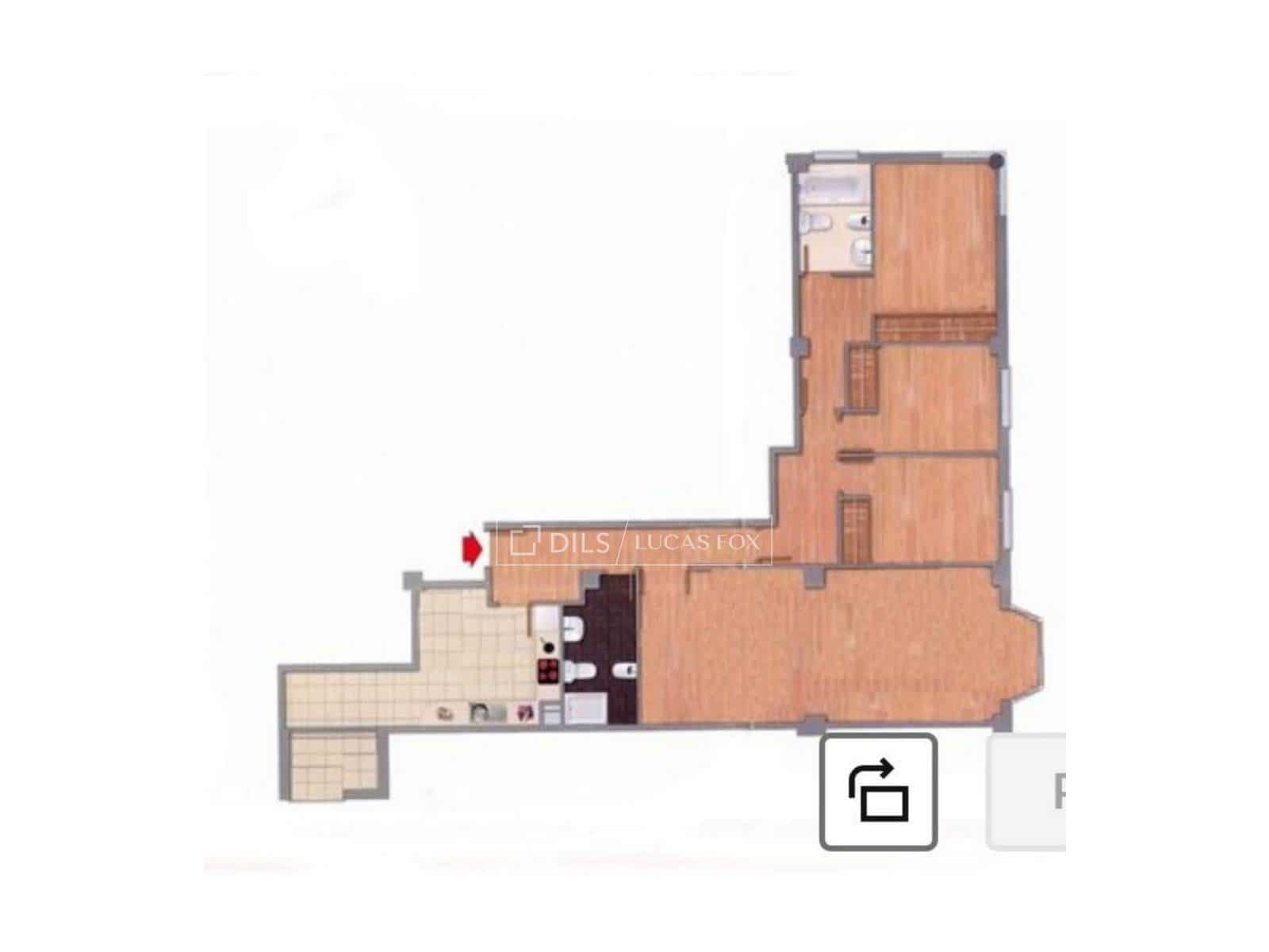 3 slaapkamer Appartement te koop in Madrid stad met zwembad garage - € 870.000 (Ref: 10065552)