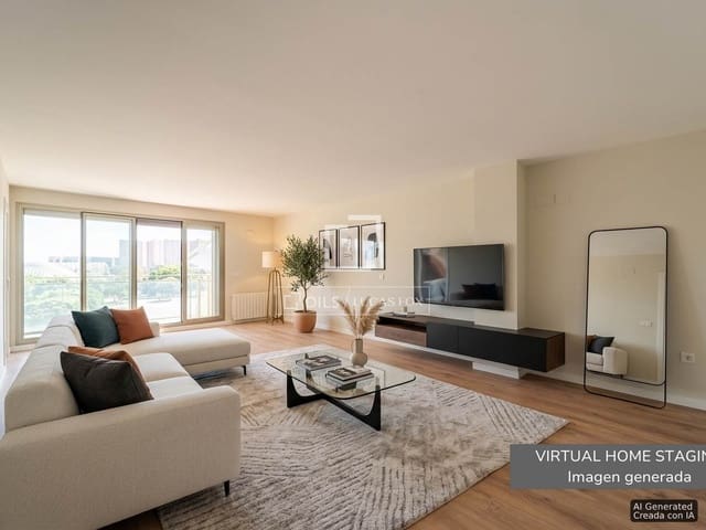 4 sovrum Lägenhet till salu i Valencia stad med pool garage - 1 200 000 € (Ref: 10072991)