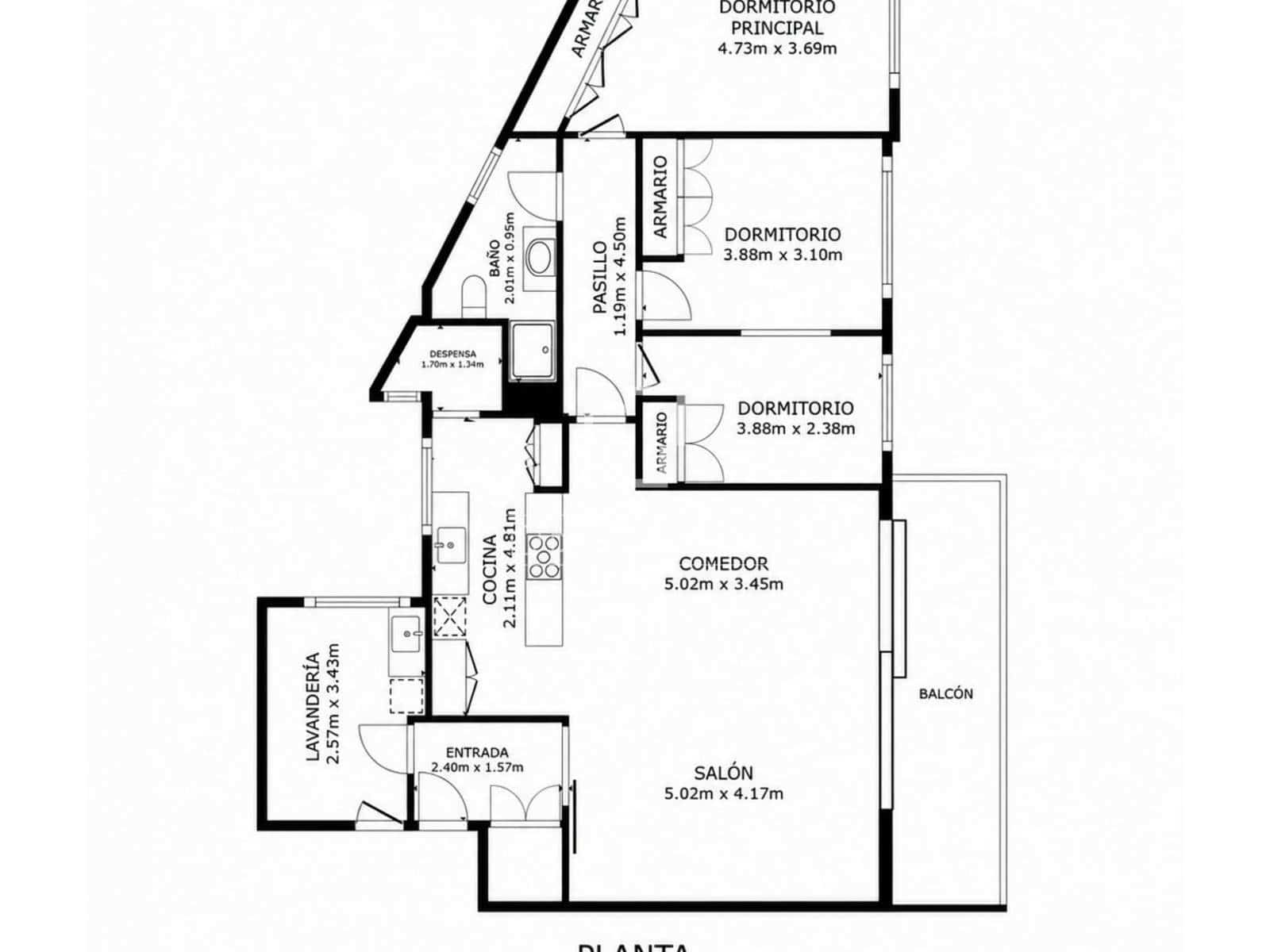 4 camera da letto Appartamento in vendita in Donostia-San Sebastian con garage - 1.850.000 € (Rif: 10076654)