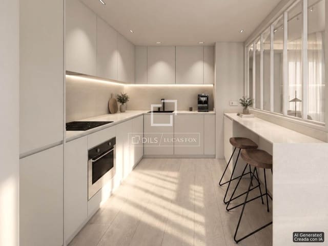 3 soveværelse Lejlighed til salg i Valencia by - € 690.000 (Ref: 10076815)