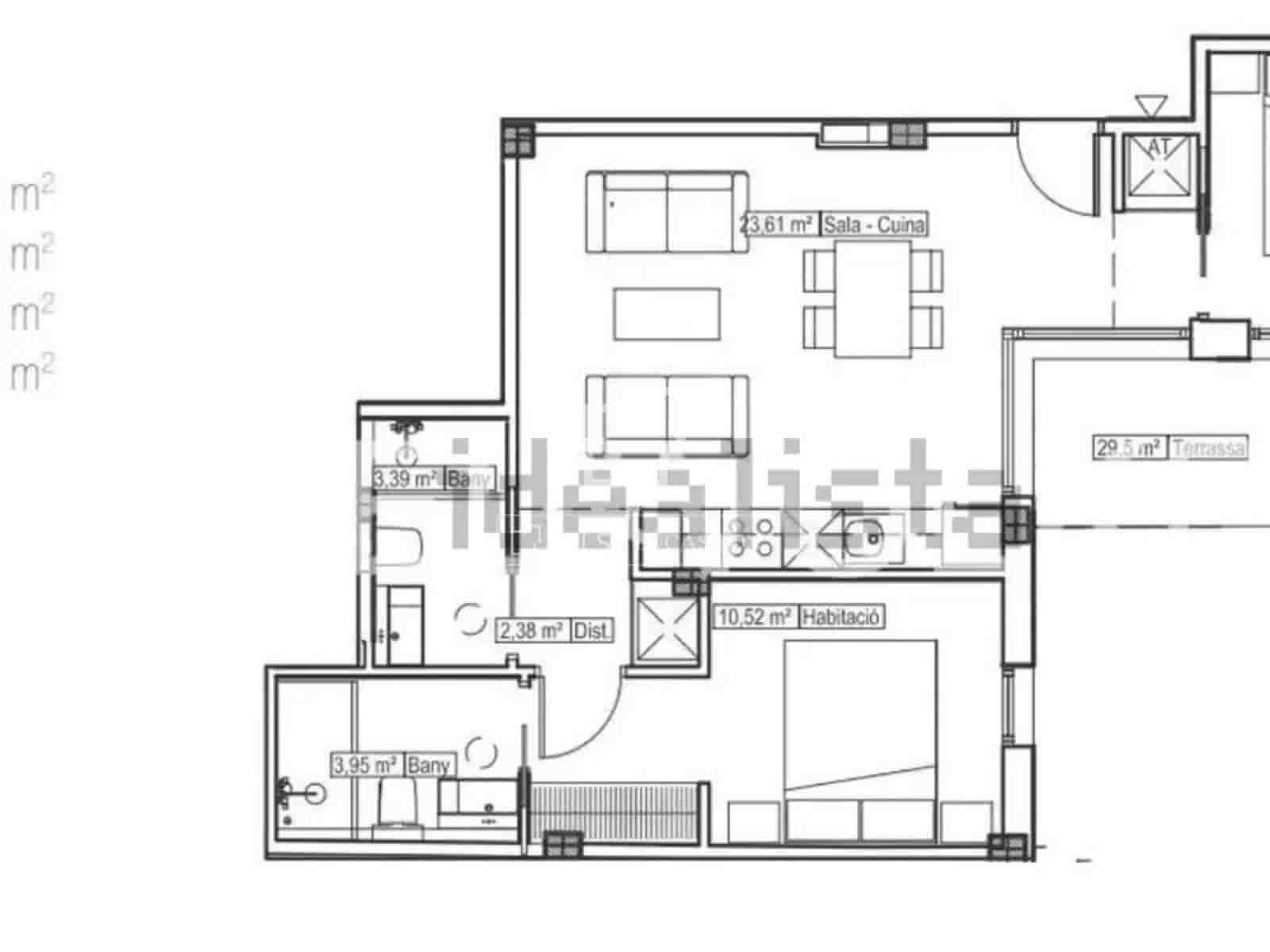 2 sovrum Lägenhet till salu i Sant Cugat del Valles - 560 000 € (Ref: 10076817)
