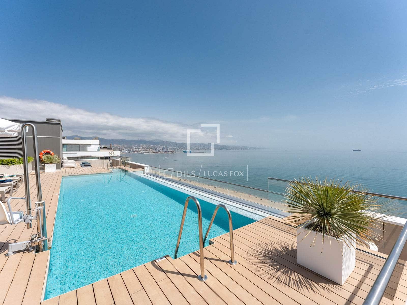 4 soverom Leilighet til leie i Malaga by med svømmebasseng garasje - € 17 500 (Ref: 10076980)