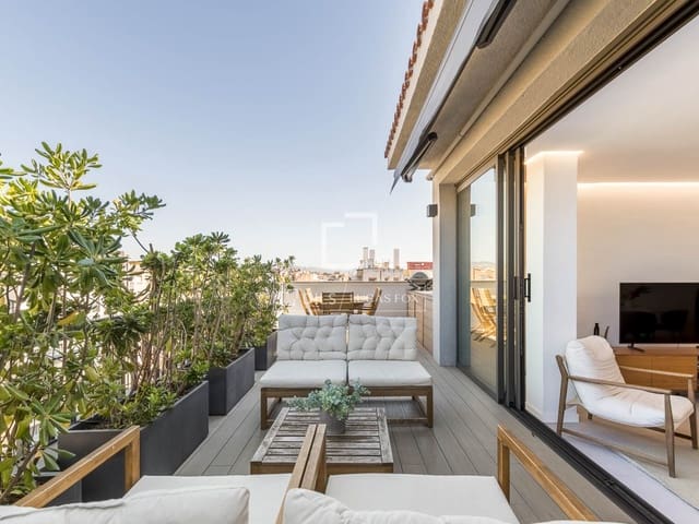 2 bedroom Penthouse for sale in La Dreta de L'Eixample, Barcelona city with garage - € 1,190,000 (Ref: 10078921)