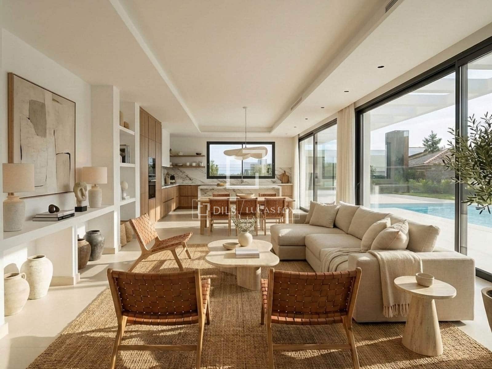 5 soverom Villa til salgs i Las Lagunas de Mijas med svømmebasseng garasje - € 2 548 000 (Ref: 10078922)