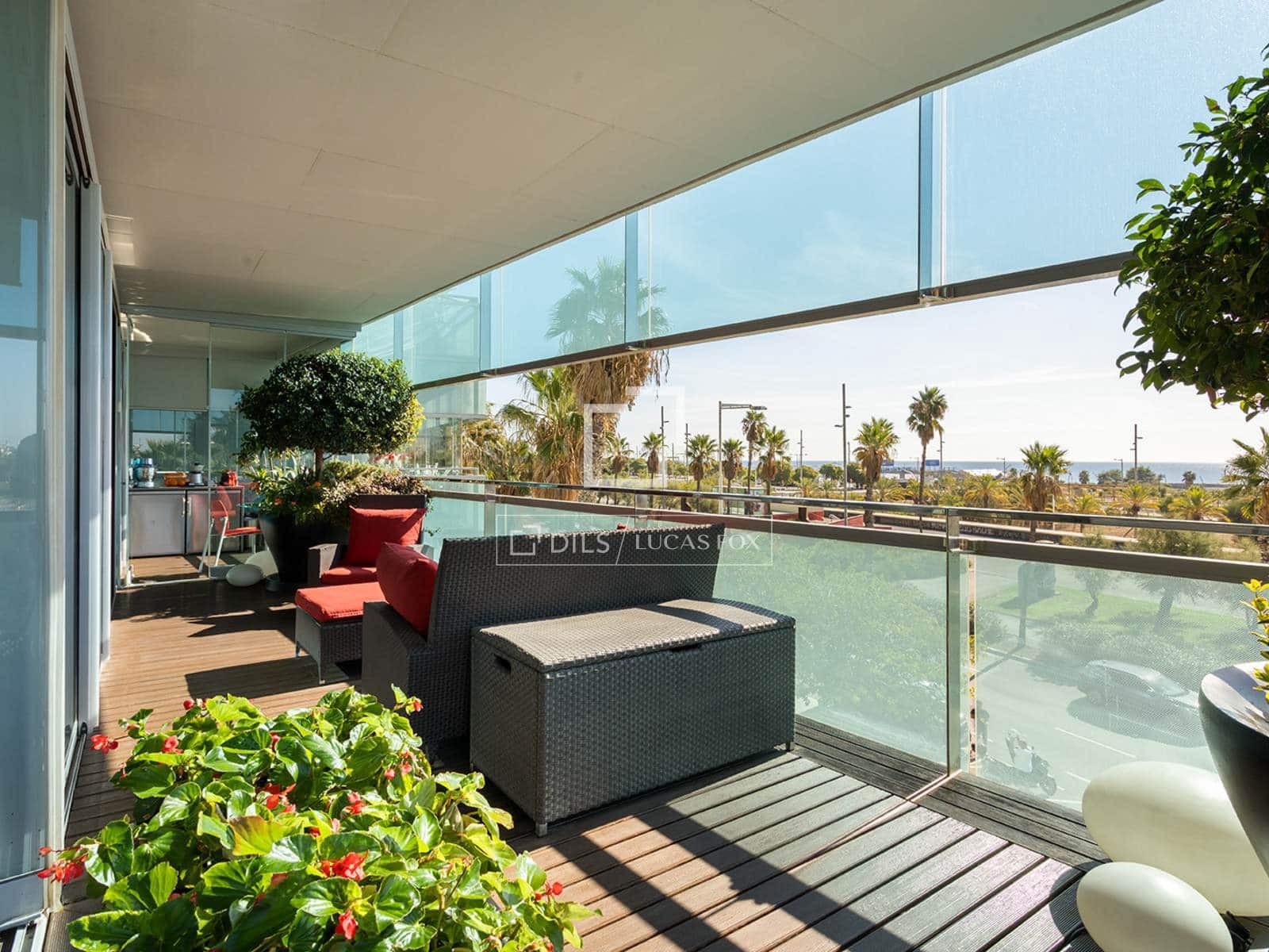 3 sovrum Lägenhet till salu i Barcelona stad med pool garage - 1 495 000 € (Ref: 10079906)