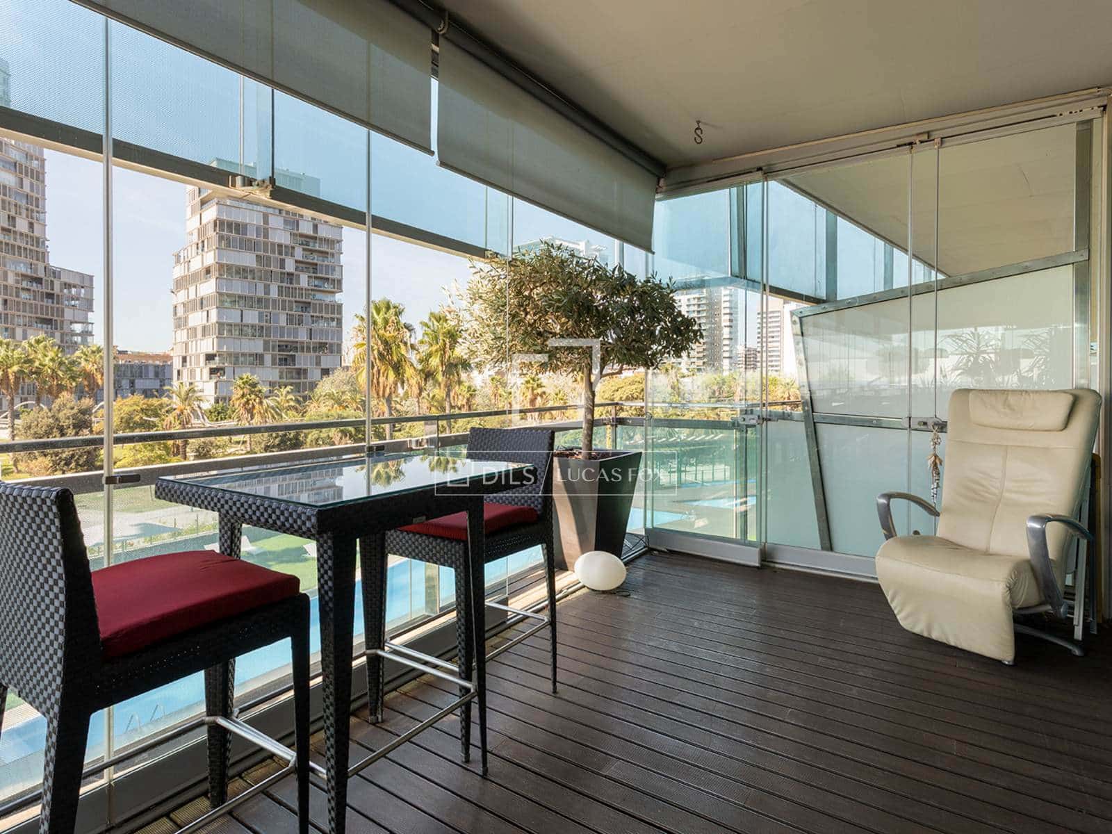 3 sovrum Lägenhet till salu i Barcelona stad med pool garage - 1 495 000 € (Ref: 10079906)