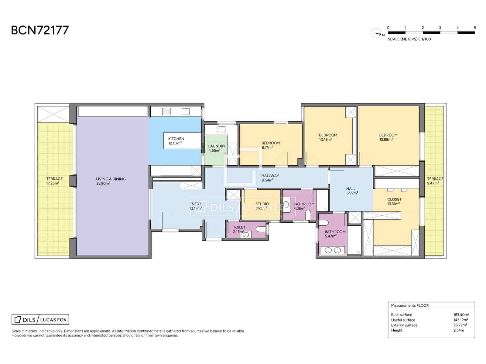 4 bedroom Apartment for sale in Barcelona city with pool garage - € 1,550,000 (Ref: 10080042)