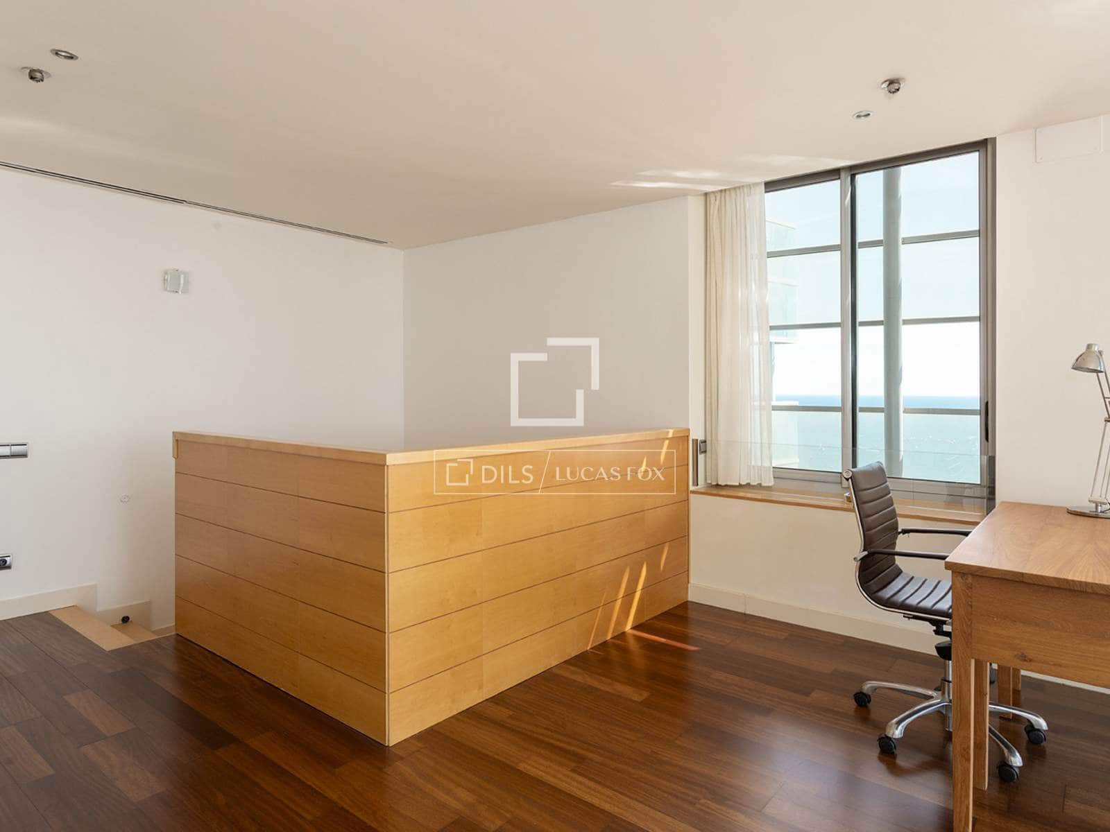 3 soveværelse Penthouse til leje i Barcelona by med swimmingpool garage - € 10.000 (Ref: 10080044)