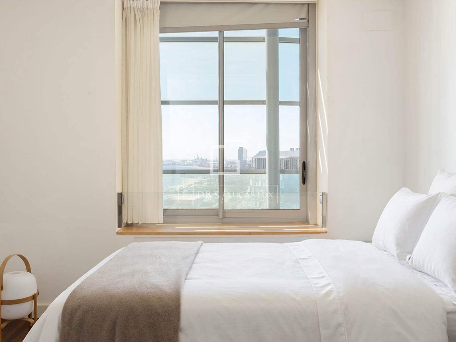 3 soveværelse Penthouse til leje i Barcelona by med swimmingpool garage - € 10.000 (Ref: 10080044)