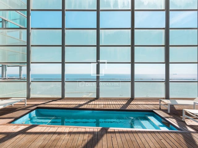 3 sypialnia Penthouse do wynajęcia w Miasto Barcelona z basenem garażem - 10 000 € (Ref: 10080044)