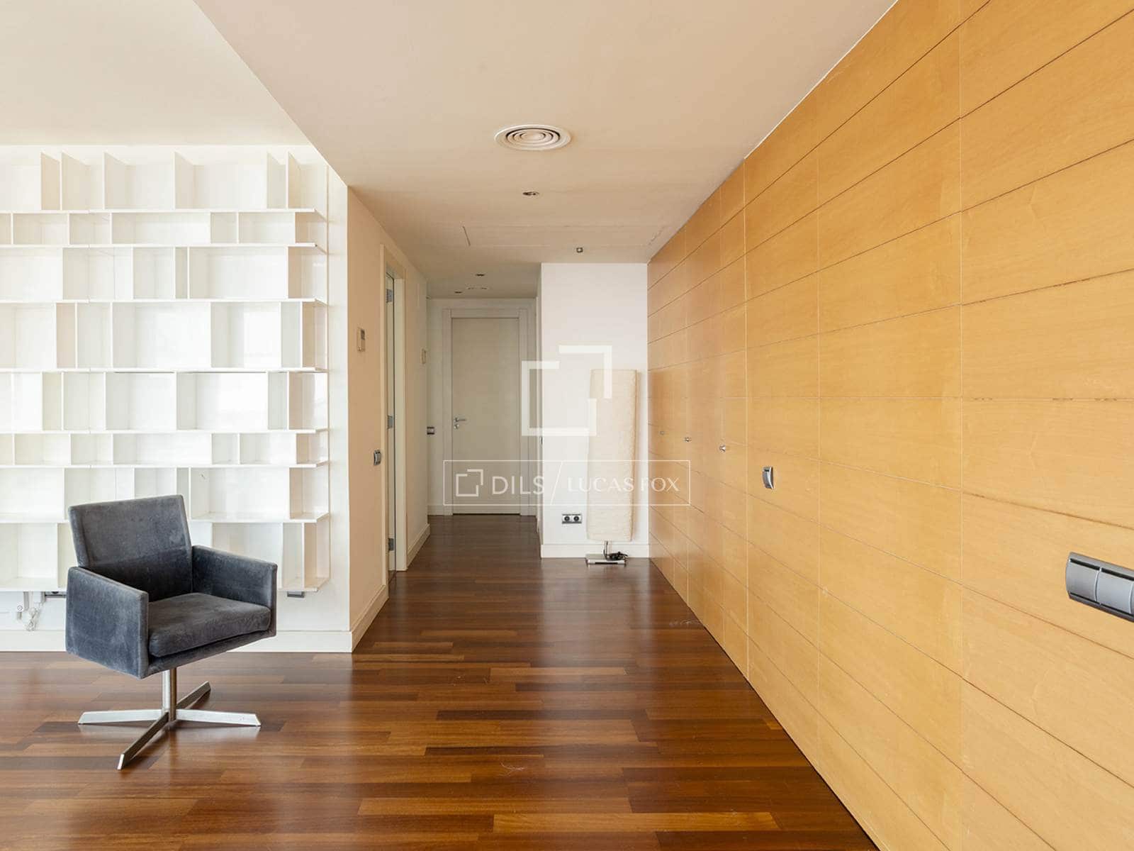 3 soveværelse Penthouse til leje i Barcelona by med swimmingpool garage - € 10.000 (Ref: 10080044)