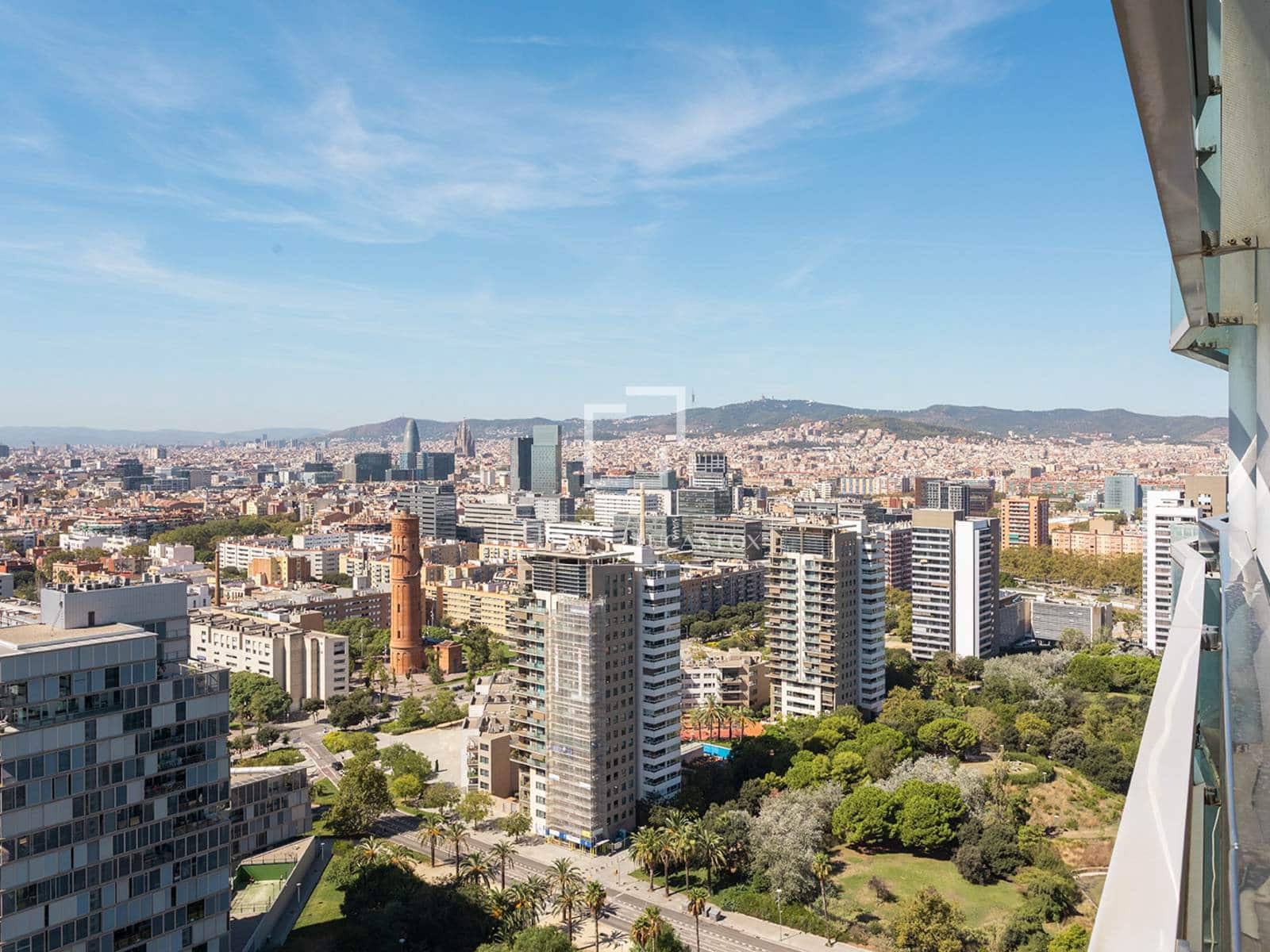 3 soveværelse Penthouse til leje i Barcelona by med swimmingpool garage - € 10.000 (Ref: 10080044)