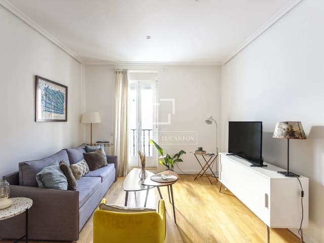 Apartamento de 1 habitación en Madrid ciudad en alquiler - 1.800 € (Ref: 10085010)