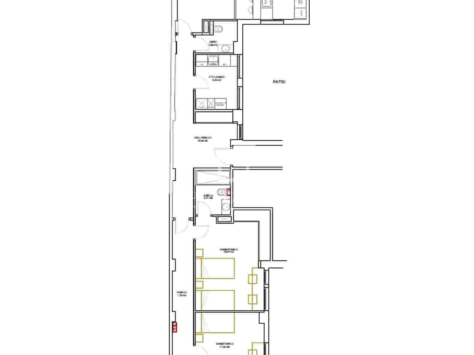 3 sypialnia Apartament na sprzedaż w Miasto Madryt z garażem - 3 050 000 € (Ref: 10088615)