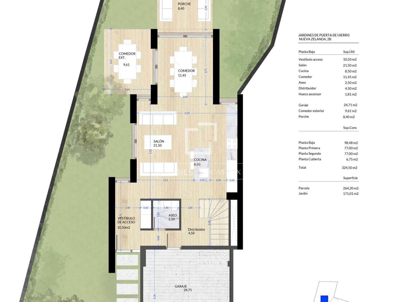 5 slaapkamer Villa te koop in Madrid stad met zwembad garage - € 1.875.000 (Ref: 10088622)