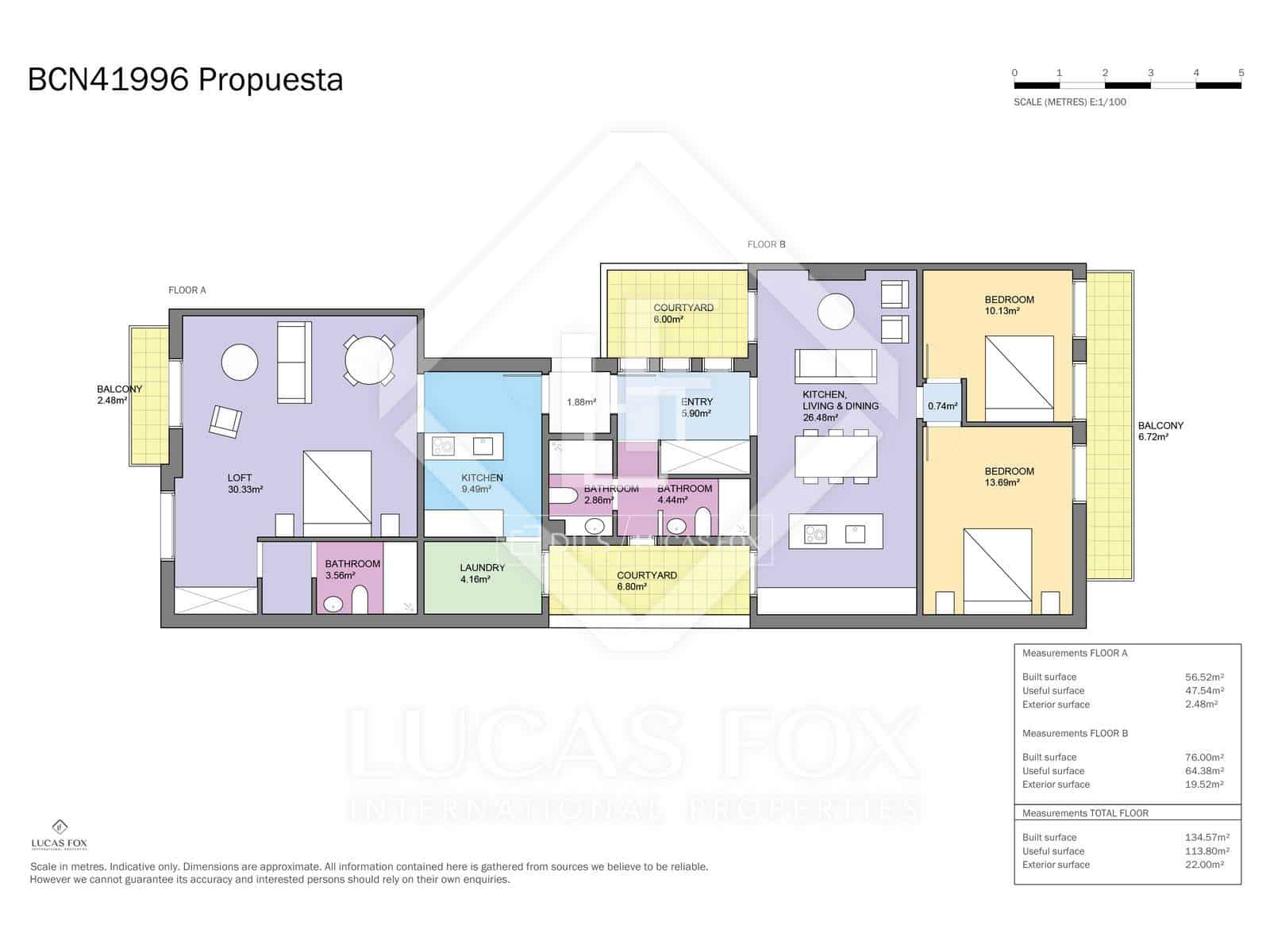3 camera da letto Appartamento in vendita in Barcelona citta - 650.000 € (Rif: 10091433)