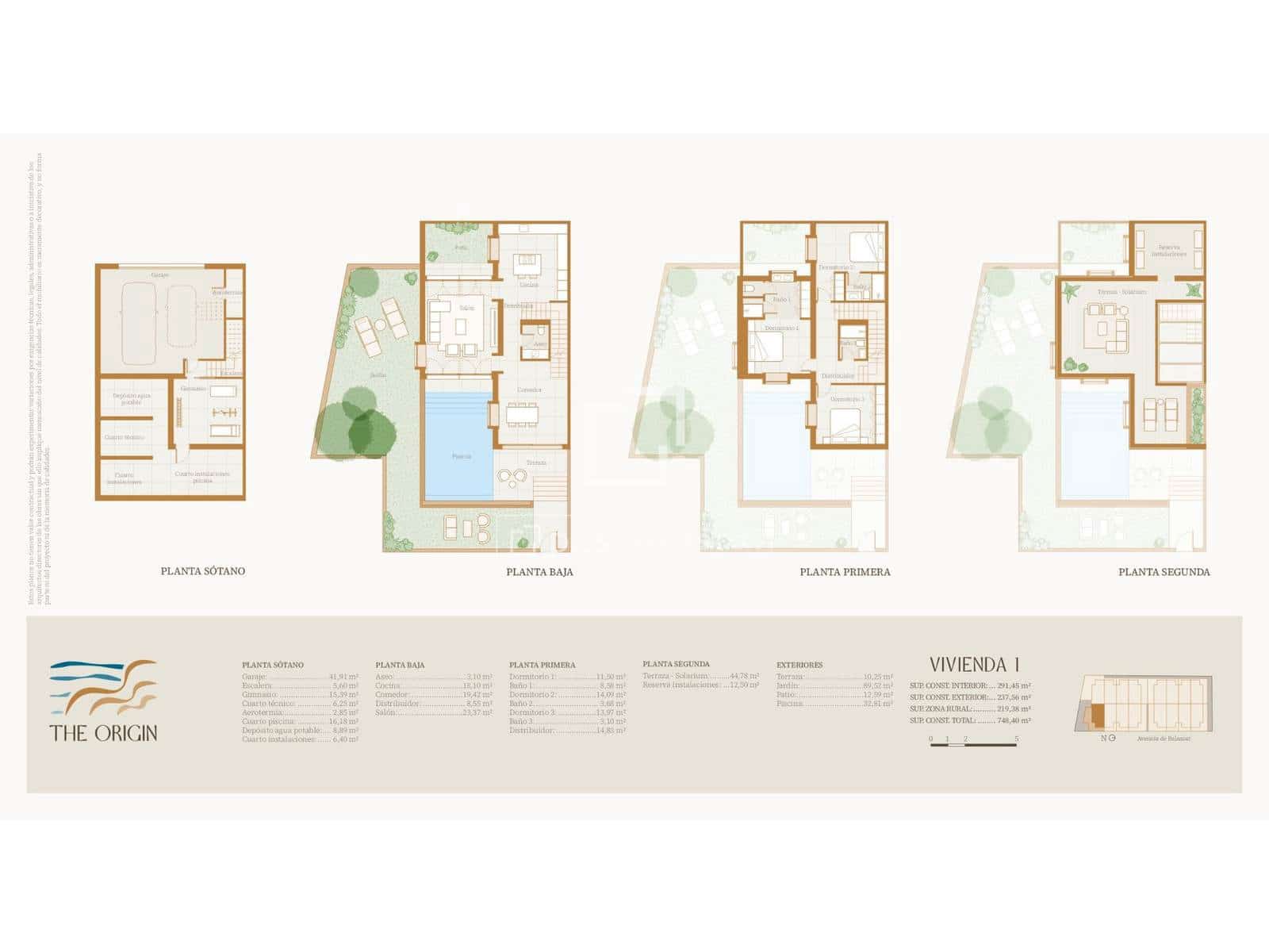 3 sovrum Villa till salu i Ibiza stad med pool garage - 1 750 000 € (Ref: 10093677)