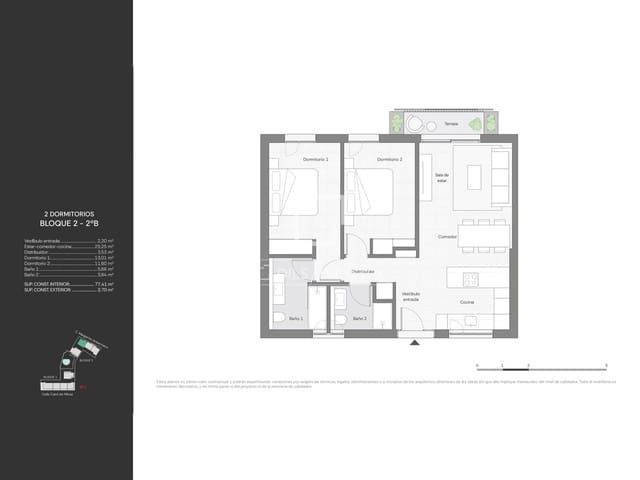 2 camera da letto Appartamento in vendita in Ibiza-Eivissa città con piscina garage - 620.000 € (Rif: 10093682)