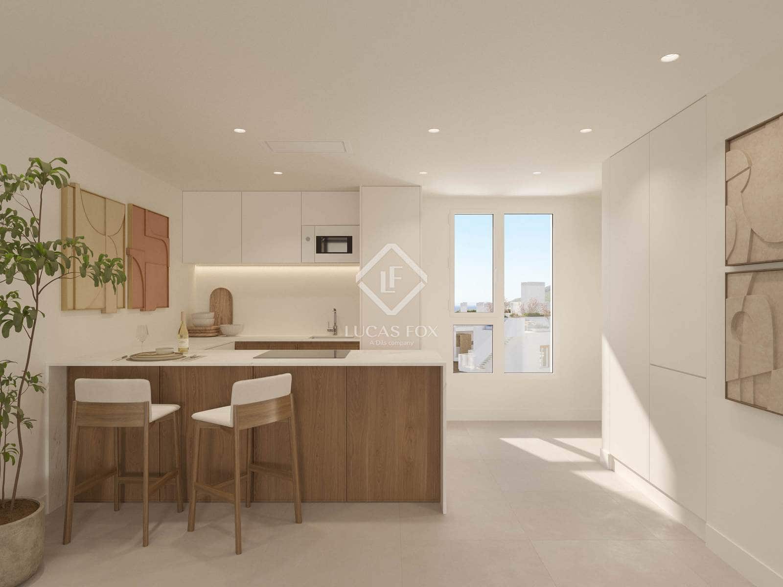 Apartamento de 2 habitaciones en Ibiza / Eivissa ciudad en venta con piscina garaje - 710.000 € (Ref: 10093693)