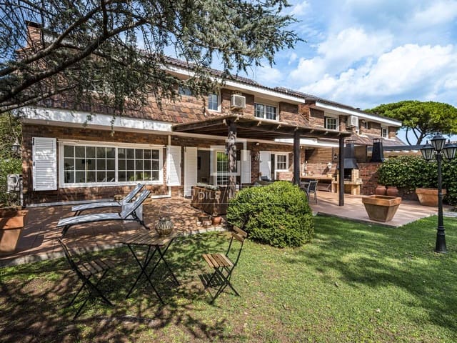 5 Zimmer Villa zu vermieten in Valldoreix, Sant Cugat del Vallès mit Pool Garage - 4.300 € (Ref: 10095454)