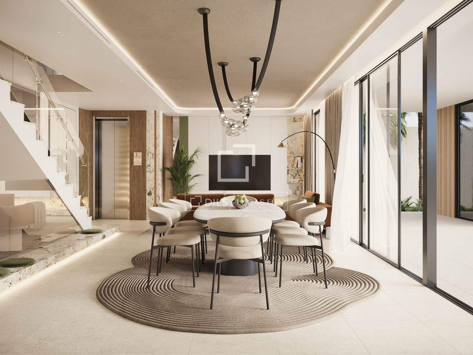 4 Zimmer Villa zu verkaufen in Calpe / Calp mit Pool Garage - 2.100.000 € (Ref: 10099132)