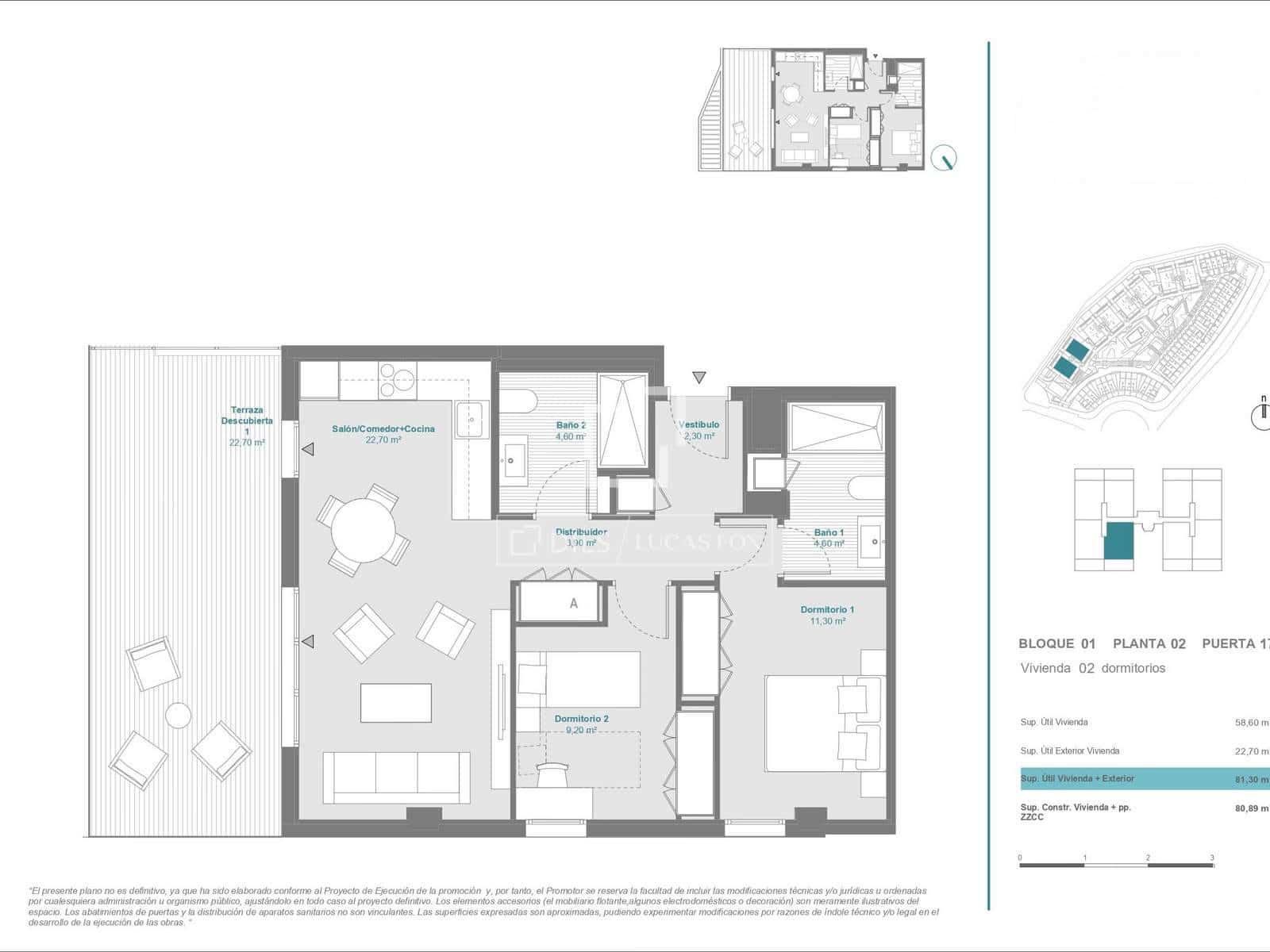 2 chambre Penthouse à vendre à Sagunto / Sagunt avec piscine garage - 370 000 € (Ref: 10099406)
