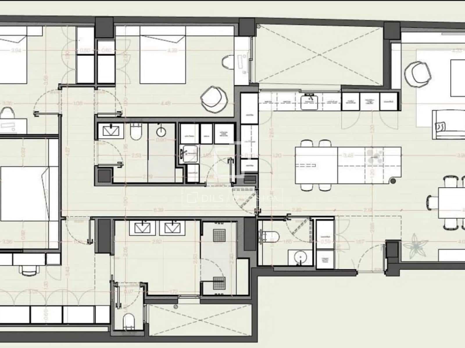 3 camera da letto Appartamento da affittare in Valencia citta - 5.000 € (Rif: 10117484)