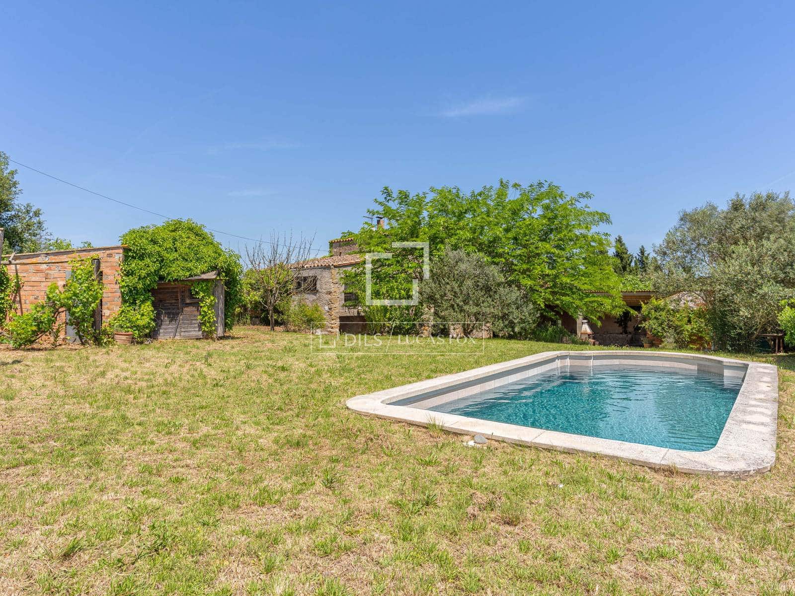 4 Zimmer Finca/Landgut zu verkaufen in Sant Jordi Desvalls mit Pool - 620.000 € (Ref: 10130940)