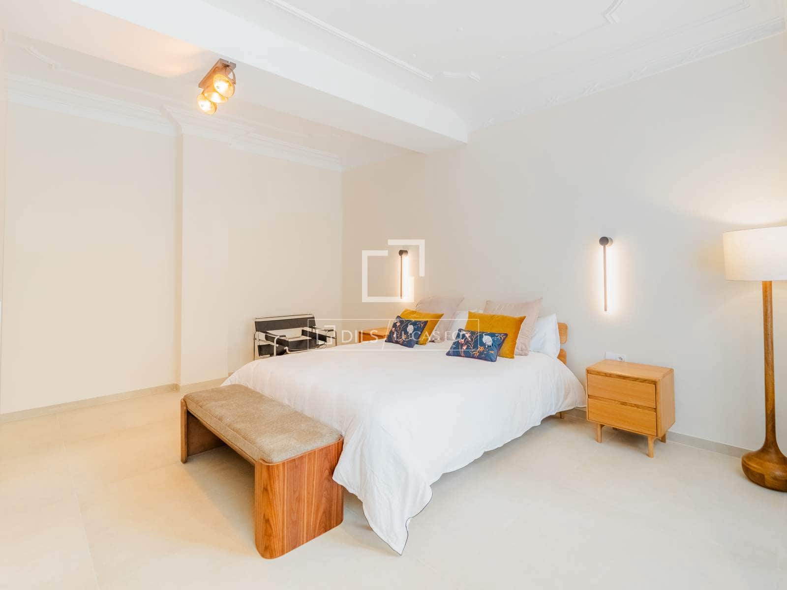 3 quarto Apartamento para arrendar em Valencia cidade - 3 300 € (Ref: 10139956)