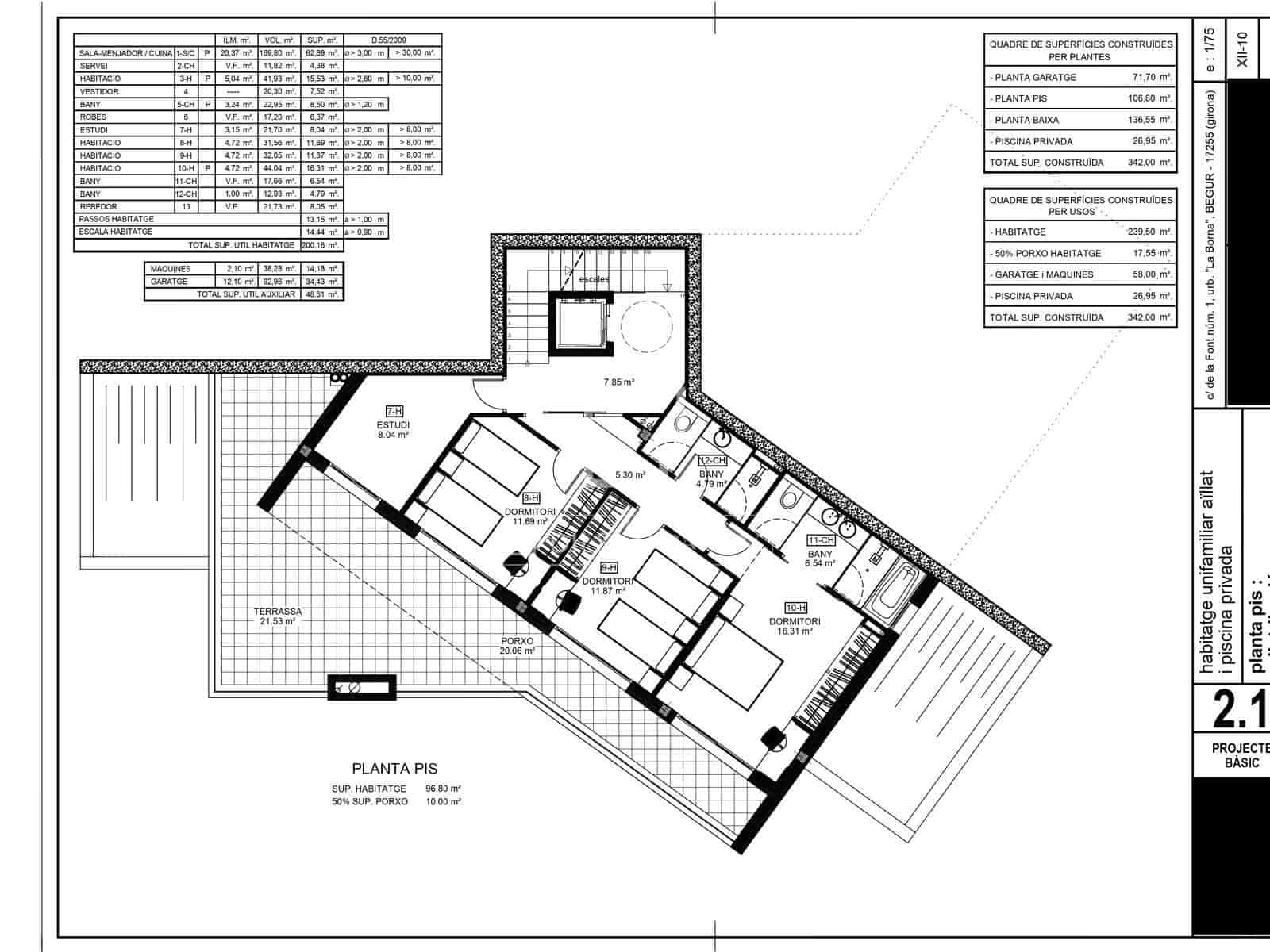Chalet de 5 habitaciones en Begur en venta con piscina garaje - 2.195.000 € (Ref: 10140152)
