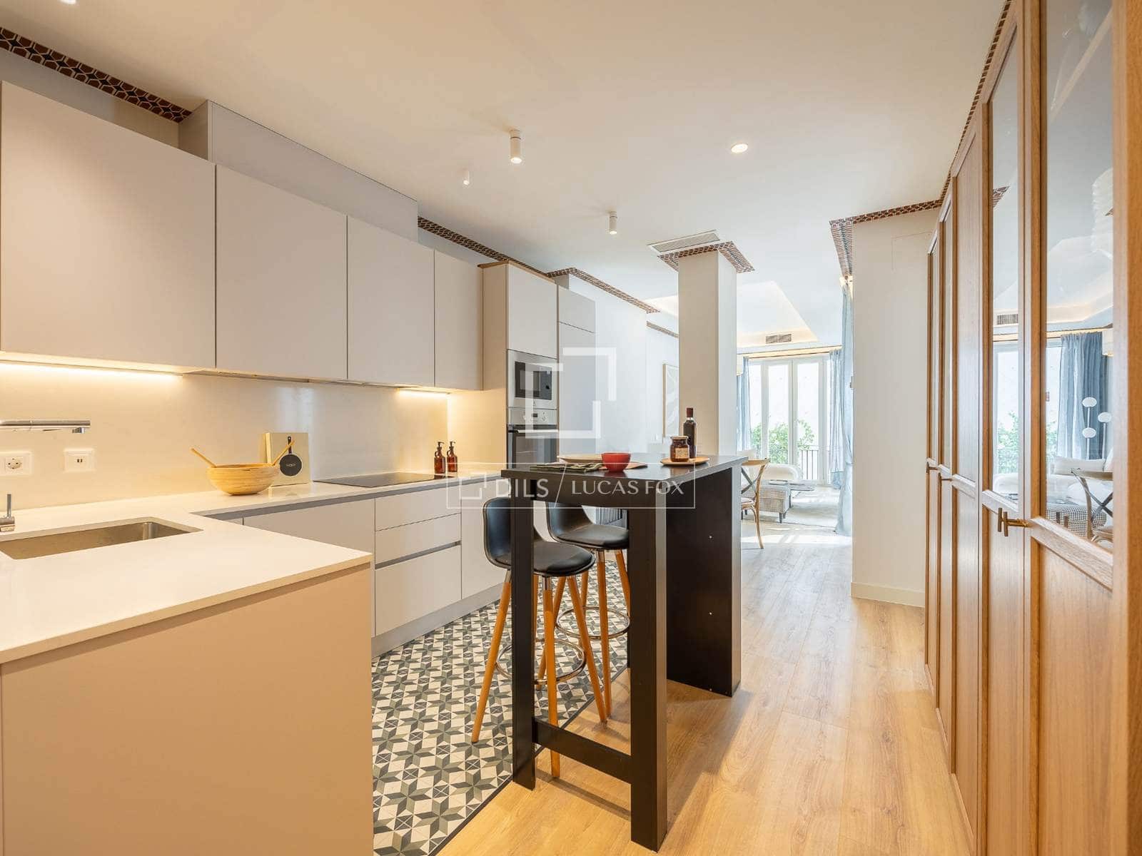 1 soveværelse Lejlighed til leje i Madrid by - € 2.600 (Ref: 10140153)