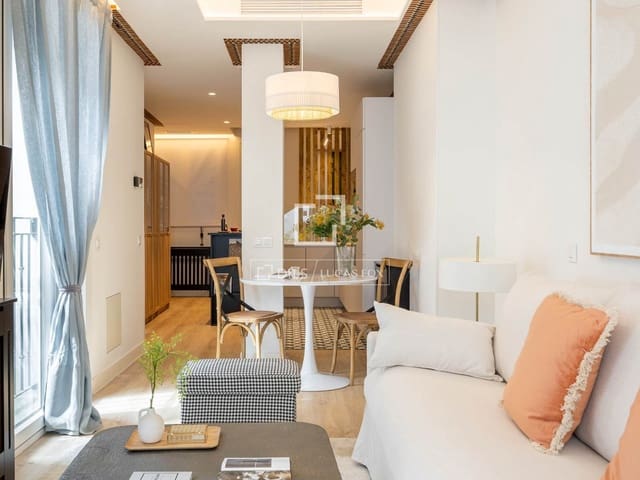 Appartement de 1 chambre à louer à Madrid ville - 2 500 € (Ref: 10140153)