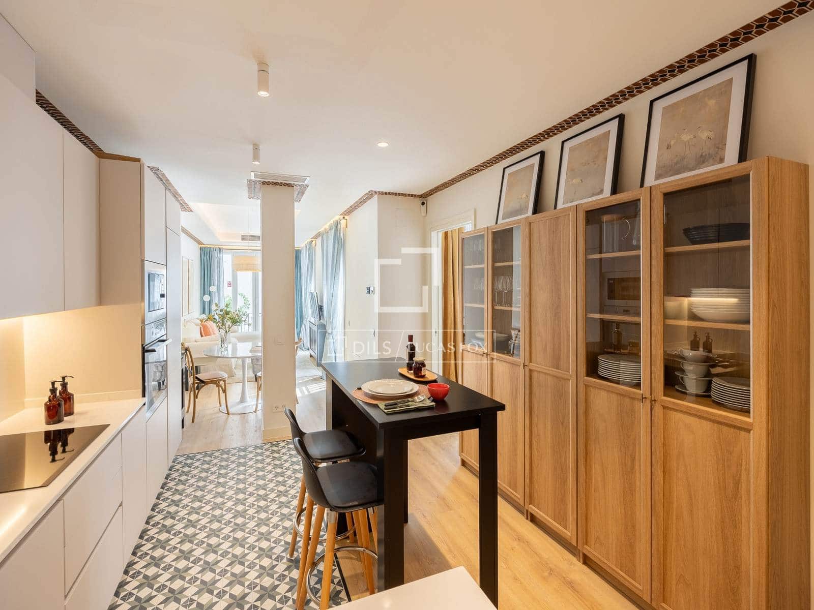 1 soveværelse Lejlighed til leje i Madrid by - € 2.600 (Ref: 10140153)