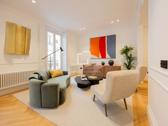 Apartamento de 3 habitaciones en Almagro, Madrid ciudad en venta - 3.900.000 € (Ref: 10140288)