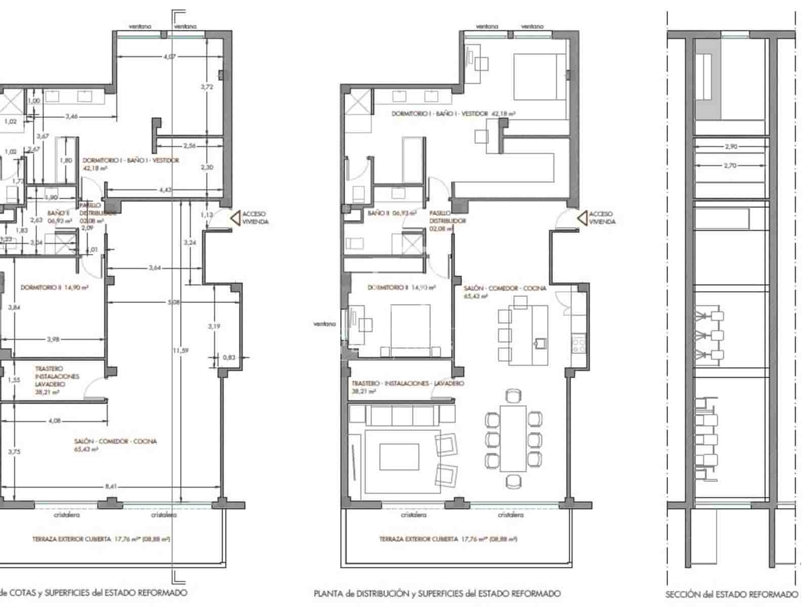 2 Zimmer Apartment zu vermieten in Malaga Stadt mit Garage - 4.300 € (Ref: 10141320)