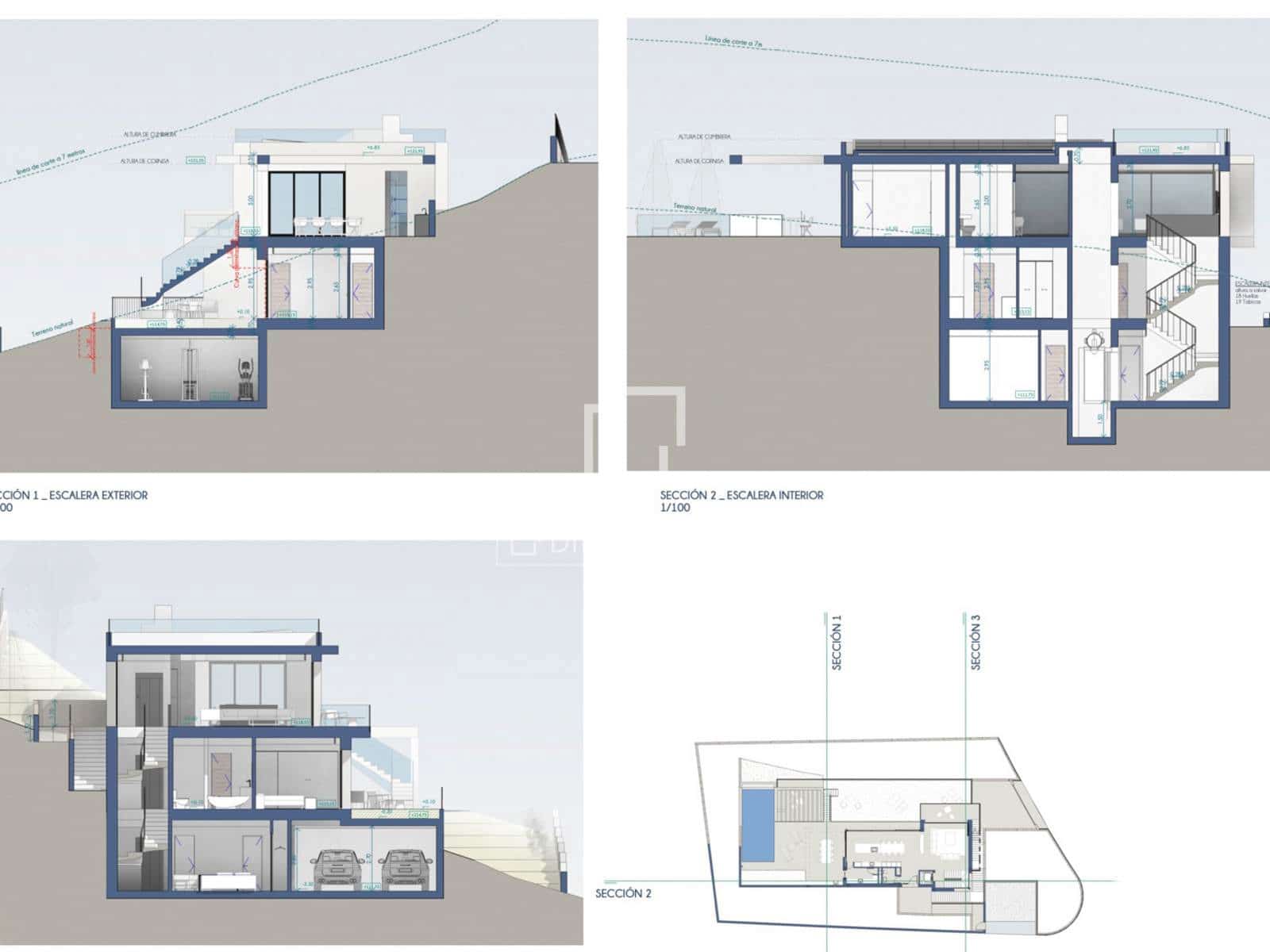 4 soveværelse Villa til salg i Javea / Xabia med swimmingpool garage - € 2.700.000 (Ref: 10145021)