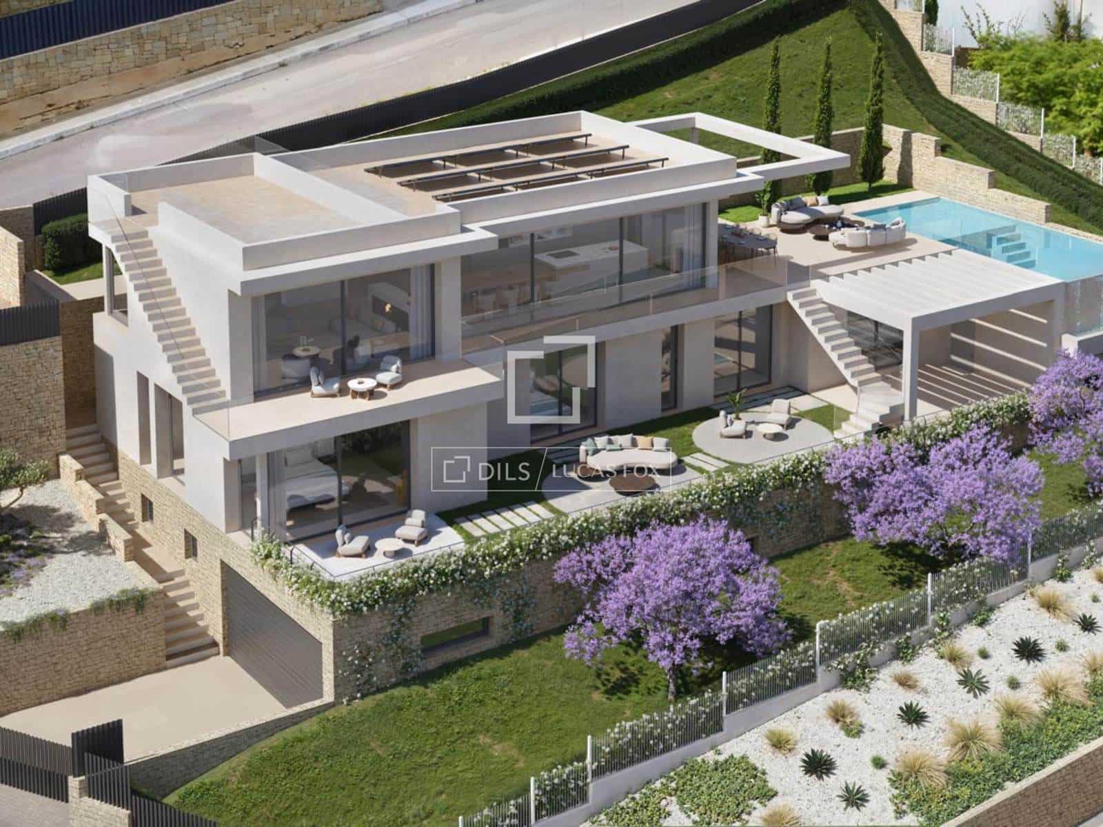 4 soveværelse Villa til salg i Javea / Xabia med swimmingpool garage - € 2.700.000 (Ref: 10145021)