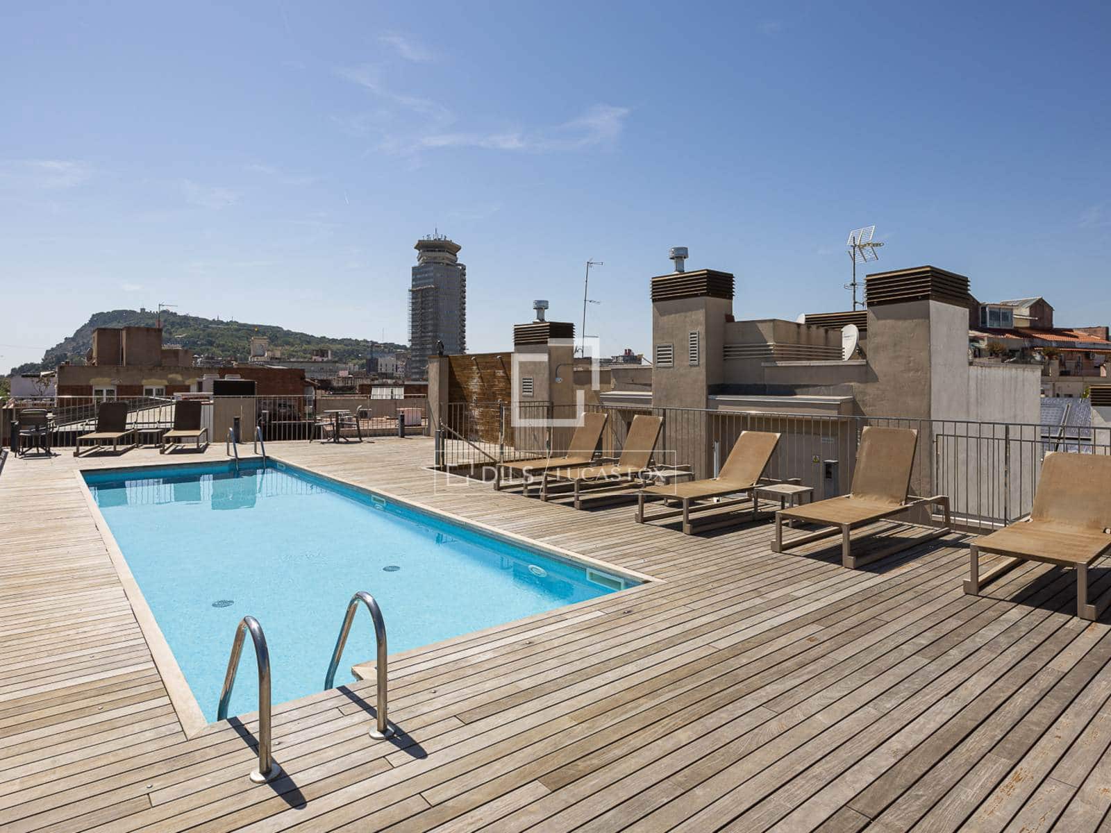 2 chambre Appartement à vendre à Barcelone ville avec piscine garage - 750 000 € (Ref: 10145156)